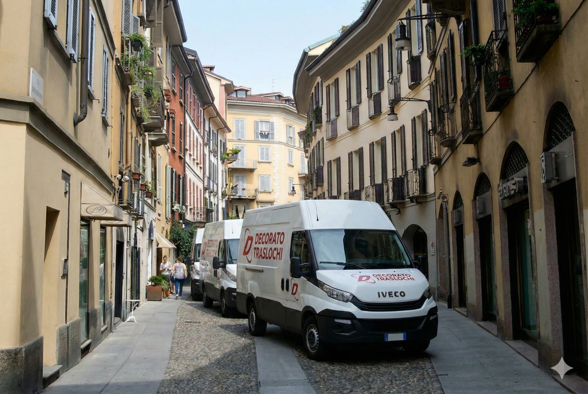 Trasloco Brera Milano team Decorato